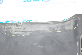 Tesla Model X 16-21 rear bumper guard, torn, scuffed, dented