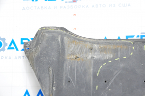 Tesla Model X 16-21 rear bumper guard, torn, scuffed, dented