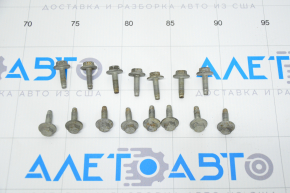 Tesla Model X Rear Bumper Guard Mounting Bolt 16-21 15pcs