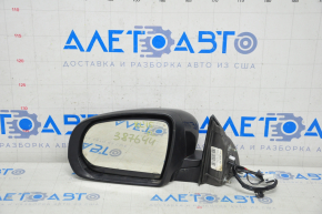 Side mirror left Jeep Cherokee KL 14-18 7+2 pins, turn signal, heating, backlight, black