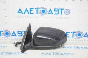 Side mirror left Jeep Cherokee KL 14-18 7+2 pins, turn signal, heating, backlight, black