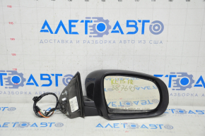 Right side mirror Jeep Cherokee KL 14-18 7+2 pins, turn signal, heating, backlight, black
