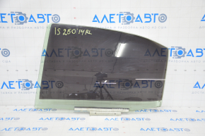 Rear left door glass for a Lexus IS 14-20