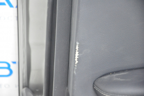 Door assembly rear right Lexus RX350 RX450h 16-22 hybrid, keyless, silver, with card, butt, no lower trim, crumpled molding