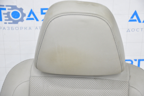 Driver's seat Lexus IS 14-20 with airbag, electric, gray leather, worn leather, for cleaning