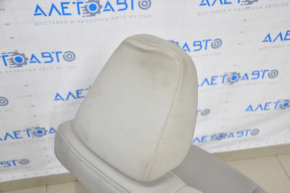 Driver's seat Lexus IS 14-20 with airbag, electric, gray leather, worn leather, for cleaning