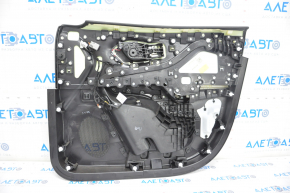 Door trim card front left Jeep Cherokee KL 14-18 black with black insert leather