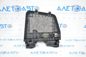 Trunk lid left Lexus IS 14-20 black