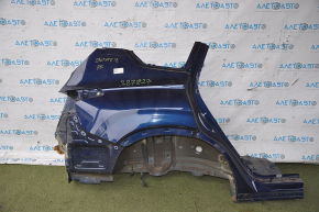 Quarter wing rear right Hyundai Santa FE 19-23 blue