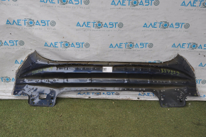 Rear panel Hyundai Santa FE 19-20 without side parts and fangs, blue