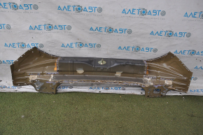 Rear panel Hyundai Santa FE 19-20 without side parts and fangs, blue