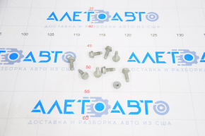 Tesla Model X Center Column Mounting Bracket Hardware 16-21 9pcs Set