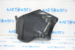 Bumper rear bare left fang Jeep Cherokee KL 14-18 black