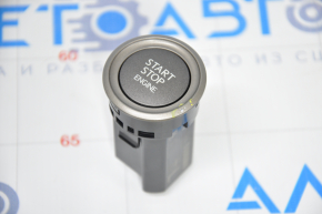 Ignition button Start-Stop Lexus IS 14-20 frame paint peeled off