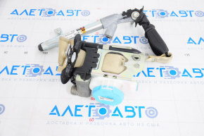 Driver's seat belt with tensioner Tesla Model X 16-19 beige, shot