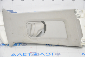 Center pillar trim upper belt right Lexus IS 14-20 gray for cleaning