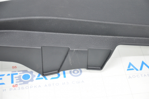 Rear pillar trim lower left Lexus IS 14-20 black scratches, plastic turned white