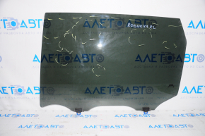 Glass of the rear left door Nissan Rogue 14-20 factory tinted, scratches