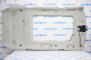 Volvo XC90 16-23 headlining for panoramic, for 3rd row, grey, for dry cleaning, with a crease