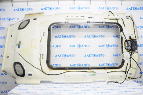 Volvo XC90 16-23 headlining for panoramic, for 3rd row, grey, for dry cleaning, with a crease