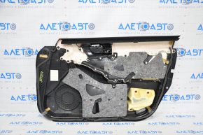 Door trim card front left Lexus IS 14-20 leather gray scratches