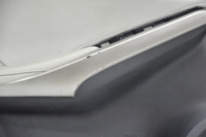 Door trim card front left Lexus IS 14-20 leather gray scratches