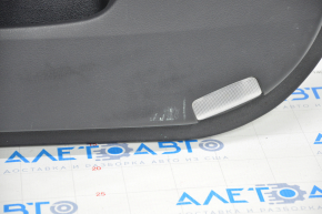 Door trim card front right Lexus IS 14-20 leather gray sawed, scratches on the overlay