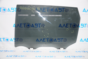 Glass of the rear left door Nissan Rogue 14-20 factory tinted, scratches