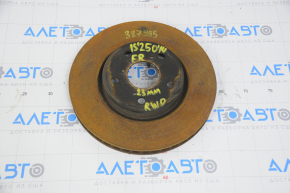 Front right brake disc Lexus IS 14-23 RWD 295/27mm rusty