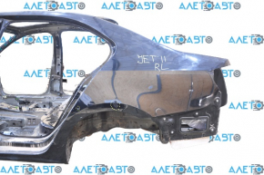 Quarter wing rear left VW Jetta 11-18 USA black L041, on body, bumpers