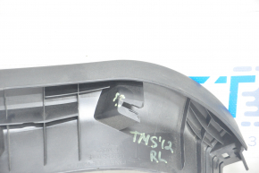 Left Trunk Door Trim Tesla Model S 12-20 Black, Broken Fastener