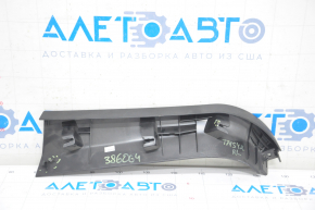 Left Trunk Door Trim Tesla Model S 12-20 Black, Broken Fastener