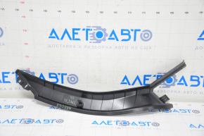 Rear Trunk Door Trim Right Tesla Model S 12-20 Black, Scratches