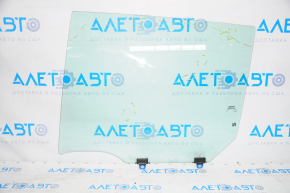 Glass of the rear left door Nissan Leaf 13-17 scratches
