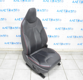 Passenger seat Tesla Model S 12-15 pre-rest, with airbag, electric, leather + suede black