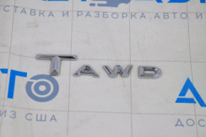 Emblem inscription T-AWD tailgate Lincoln MKC 15-19
