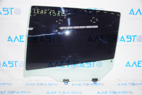Glass of the rear left door Nissan Leaf 13-17 scratches