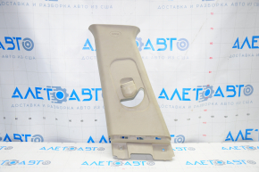 Upper center pillar trim left belt Kia Optima 11-15 beige, worn