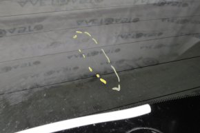 Rear glass of the trunk door Hyundai Santa FE Sport 13-14 tinted, scratches