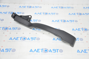 Left trunk lid hinge trim Lexus IS 14-20 crack in fastening, plastic turned white