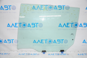 Glass of the rear left door Nissan Leaf 13-17 scratches
