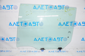 Glass of the rear left door Nissan Leaf 13-17 scratches