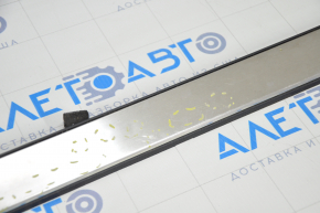 Outer front left threshold pad Lexus IS 14-20 chrome bumps, scratches on chrome