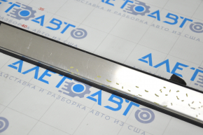 Outer front left threshold pad Lexus IS 14-20 chrome bumps, scratches on chrome