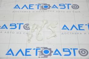 Clips for door trim panel front left Tesla Model S 12-15 pre-restyling, 9 pcs set