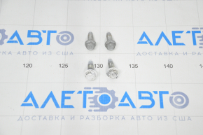 Bolts for fastening the lower rear right door hinge 4 pcs. set Lexus IS 14-20