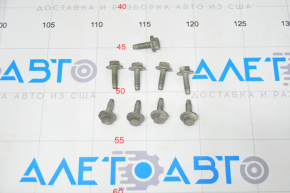 Tesla Model S 12 Rear Bottom Guard Fastening Bolt - 9pcs
