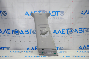 Upper center pillar trim left belt Hyundai Elantra AD 17-20 gray, plastic turned white