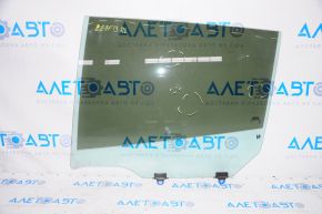 Glass of the rear left door Nissan Leaf 13-17 scratches