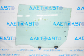 Glass of the rear left door Nissan Leaf 13-17 scratches